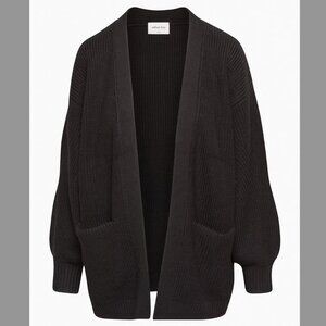 Black Unwind Cardigan (Wilfred Free)